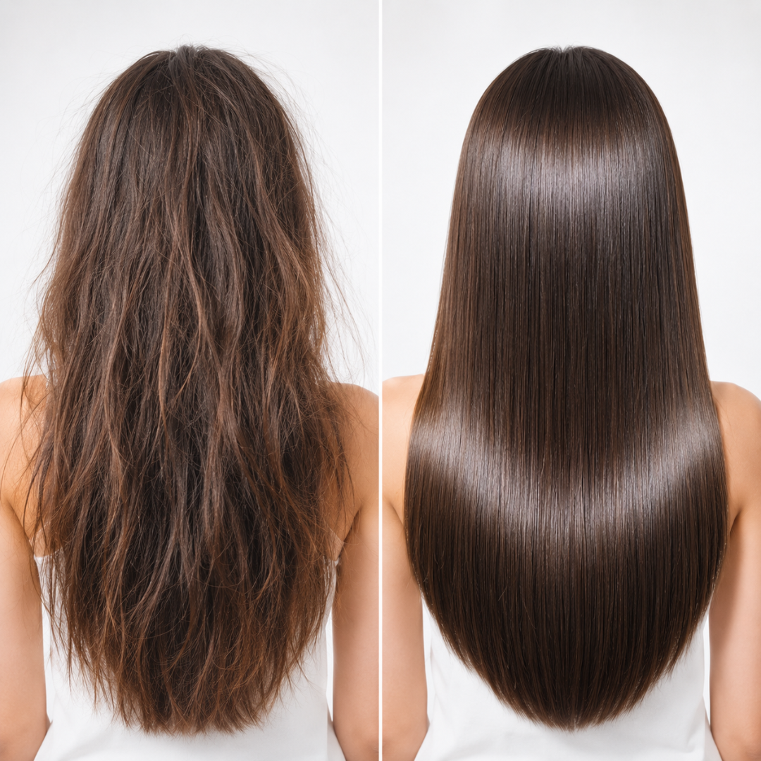 Lador Perfect Hair Fill-Up – Deep Repair, Shine & Smoothness – Salon Smooth Hair at Home – Repairs Damaged Hair, Reduces Frizz & Dryness, Strengthens Hair from Within