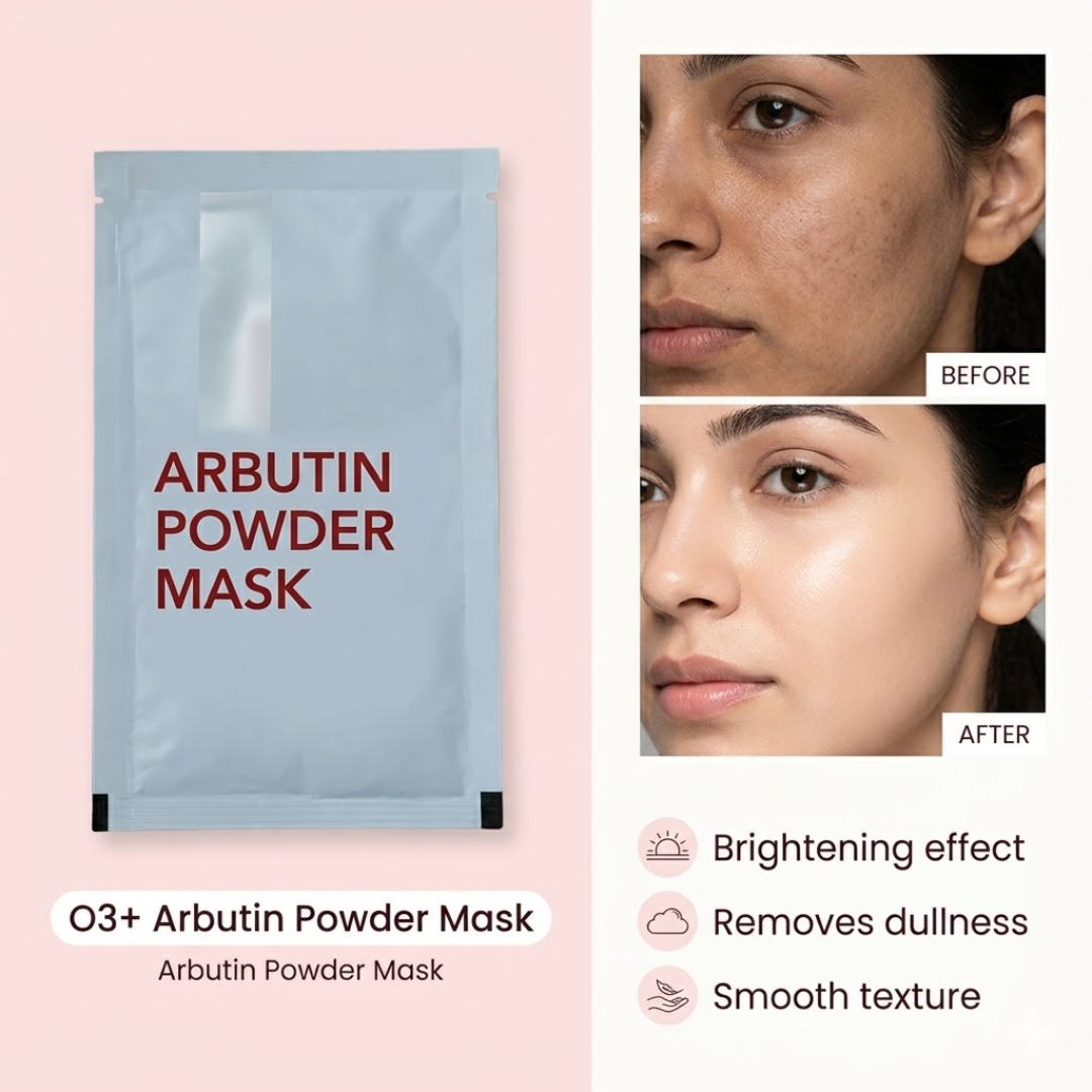 O3+ Bridal Facial Kit | 10-Step Vitamin C Glowing Skin Treatment with D-Tan Pack, Whitening Serum & Arbutin | Salon-Like Bridal Radiance at Home