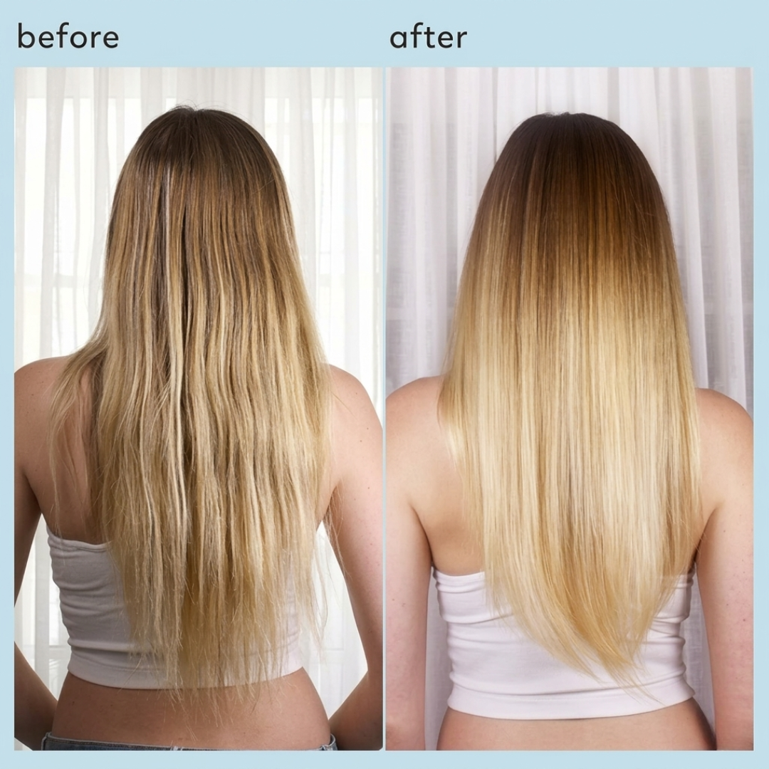 AMAXY Miracle Bonding Serum – Leave-In Repair Hair Treatment – Repairs Damaged Hair, Strengthens & Protects – With Patented Kereffect Bond Complex, Keratin Peptide & 3 Essential Oils