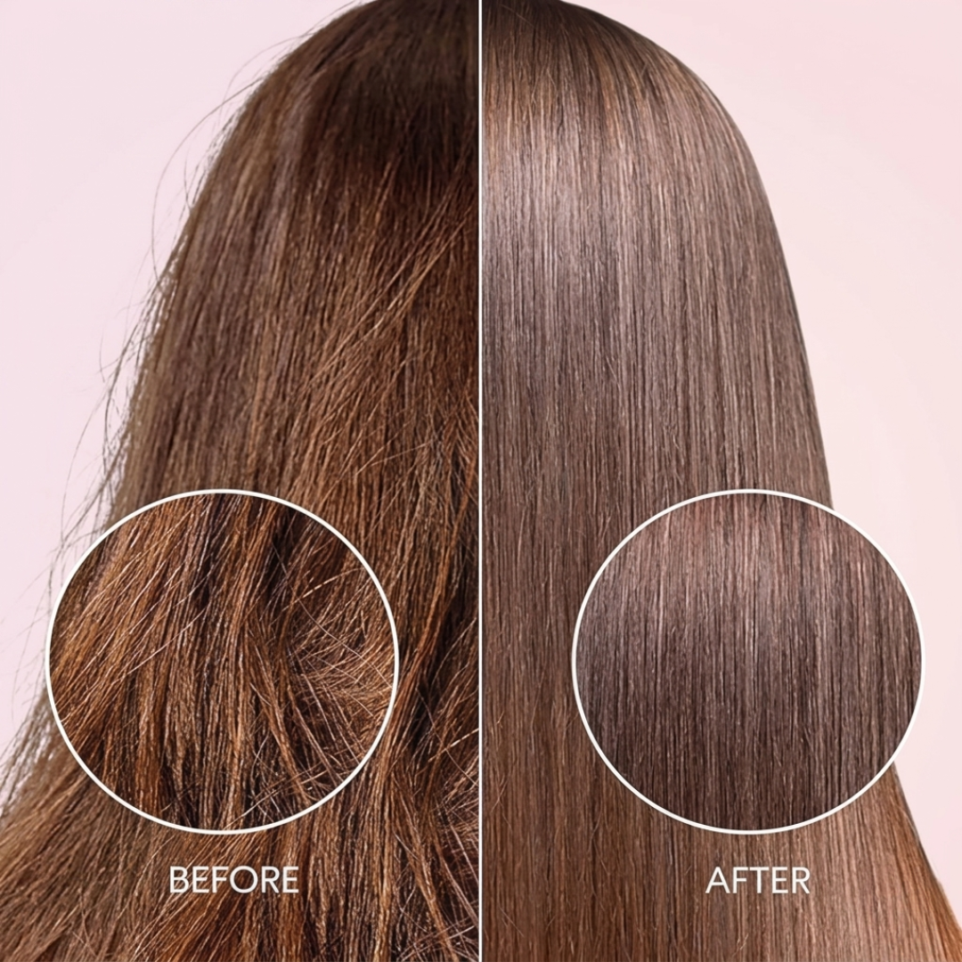 AMAXY Miracle Bonding Serum – Leave-In Repair Hair Treatment – Repairs Damaged Hair, Strengthens & Protects – With Patented Kereffect Bond Complex, Keratin Peptide & 3 Essential Oils