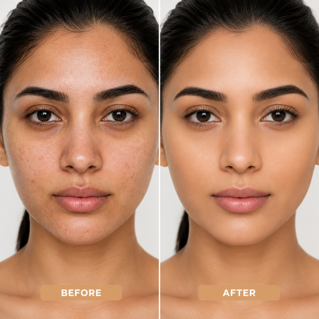 Nabila Liquid Base Foundation – Flawless Coverage, Naturally You – Full Coverage, Lightweight Comfort & Long Wear Formula – Evens, Perfects & Enhances – SPF 15 Protection