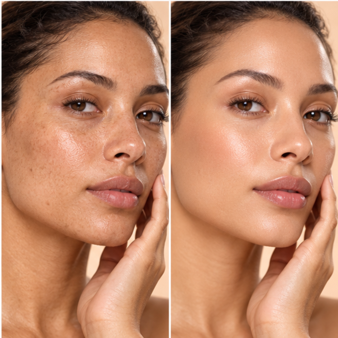 Deal of Clinique Glowy tinted Sunblock  + Moisturizing Spray – SPF 15 Broad Spectrum Makeup & Face Spray – Hydrates, Evens Skin Tone & Glowy fresh look