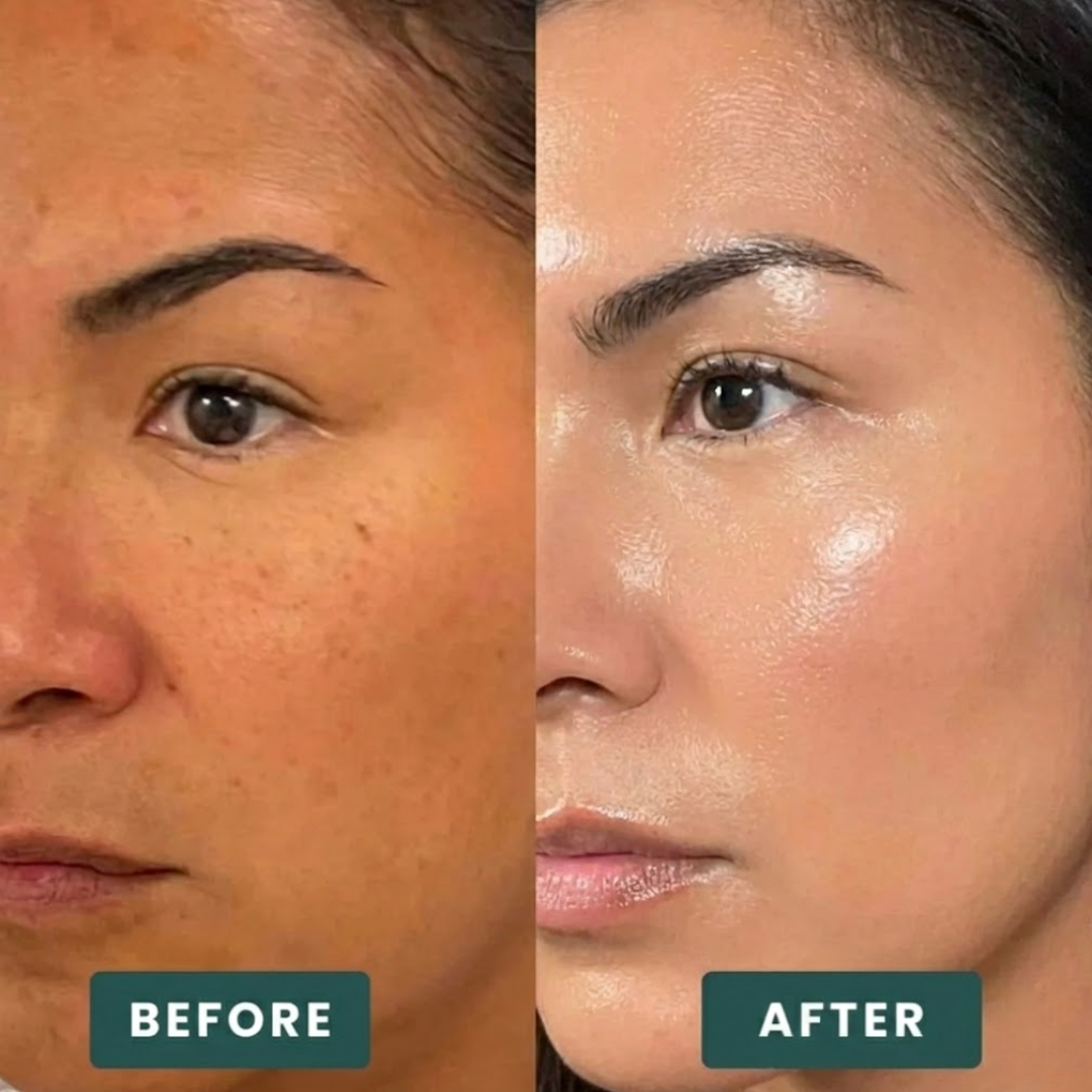 Renee lumi Glow Duo | Glowing moisturizer + Glowing Compact powder | long lasting & waterproof Dewy finish makeup base