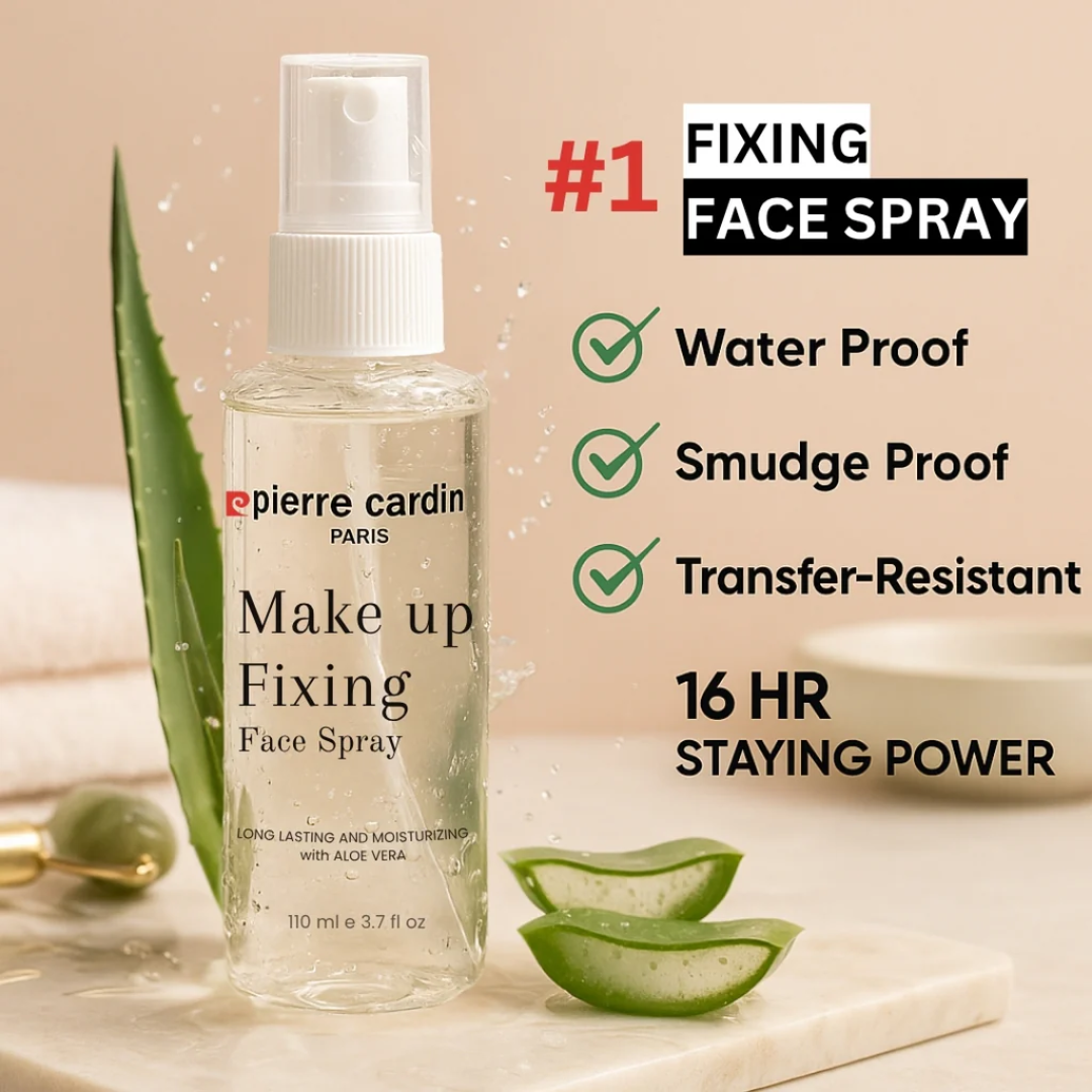 Piere Cardin Paris Makeup Setting Spray - Awarded by Pakistan's No.1 Setting Spray