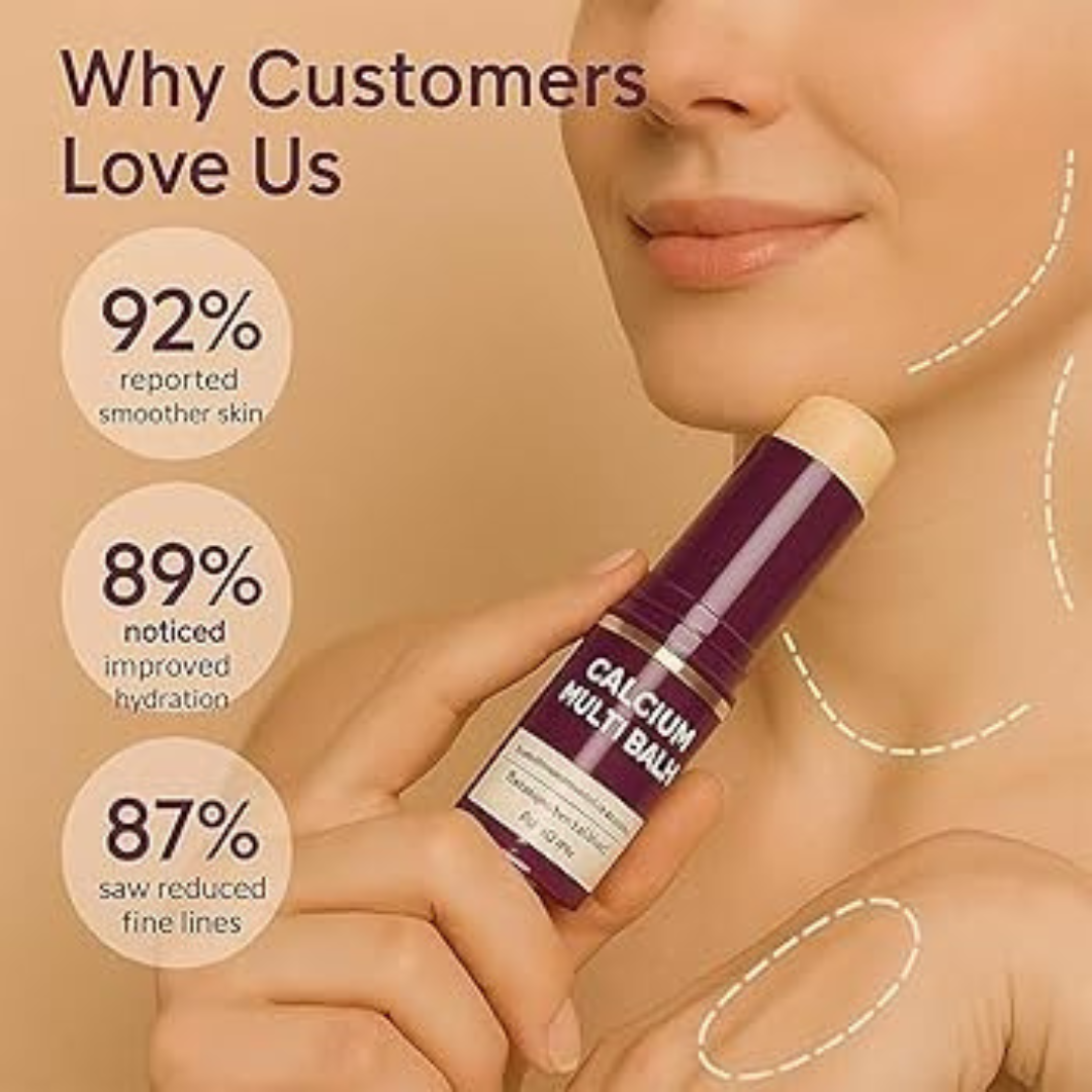 Dr. Melaxin Calcium & Collagen Balm Stick | Repair Wrinkles & Repair Skin Cells | Tighten Skin tissues & Brighten Skin