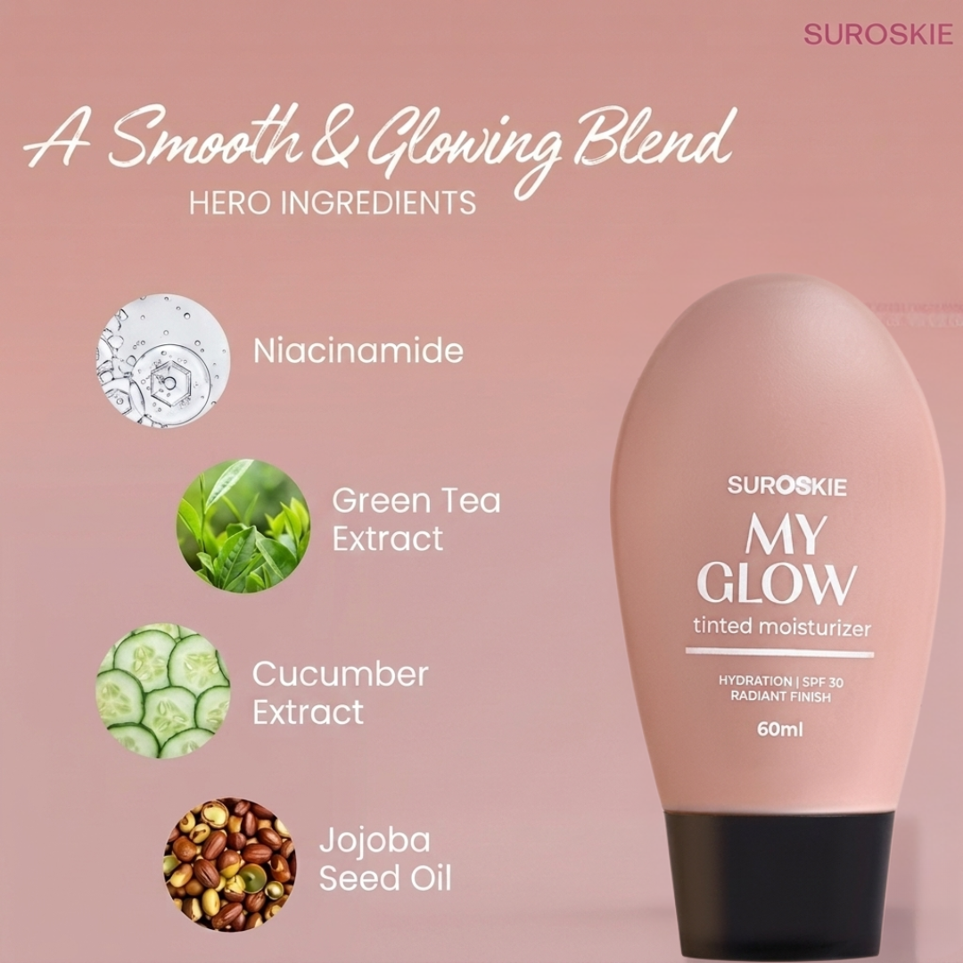 My Glow All-in-one Tinted Sunscreen (Moisturizer, foundation & sunscreen)