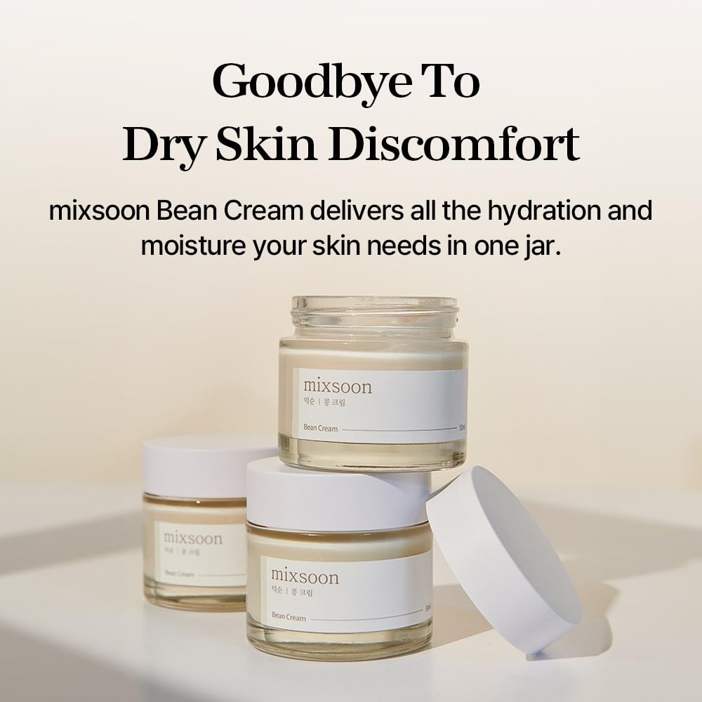 Mixsoon Bean Cream - Intensive Moisture Face Cream For Smooth