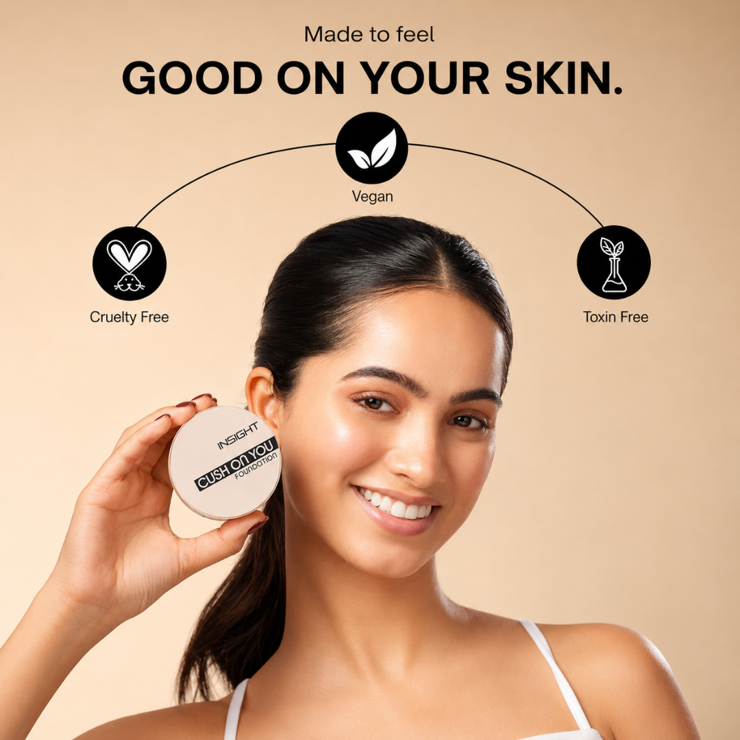 Insight Cushion You Foundation – Flawless Everyday – Buildable Coverage, Ultra-Light Feel, Natural Radiance – SPF 30 Protection – With Niacinamide & Vitamin E – Second-Skin Finish