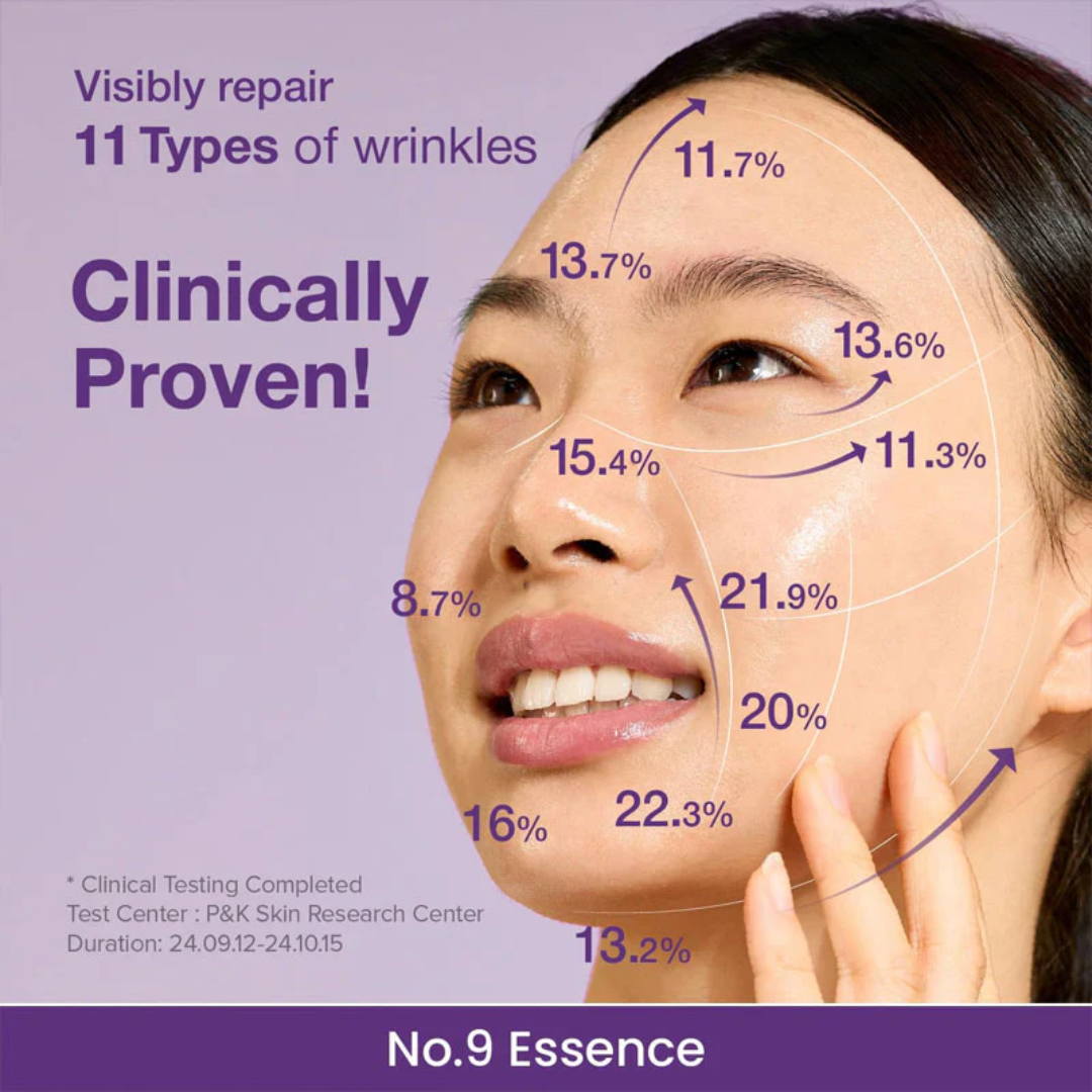 Numbuzin Anti-Wrinkle & Skin Tightening Essence | 50 Peptides Formula For Collagen Boost | Firm, Lifts, Remove Wrinkles & Fine Lines