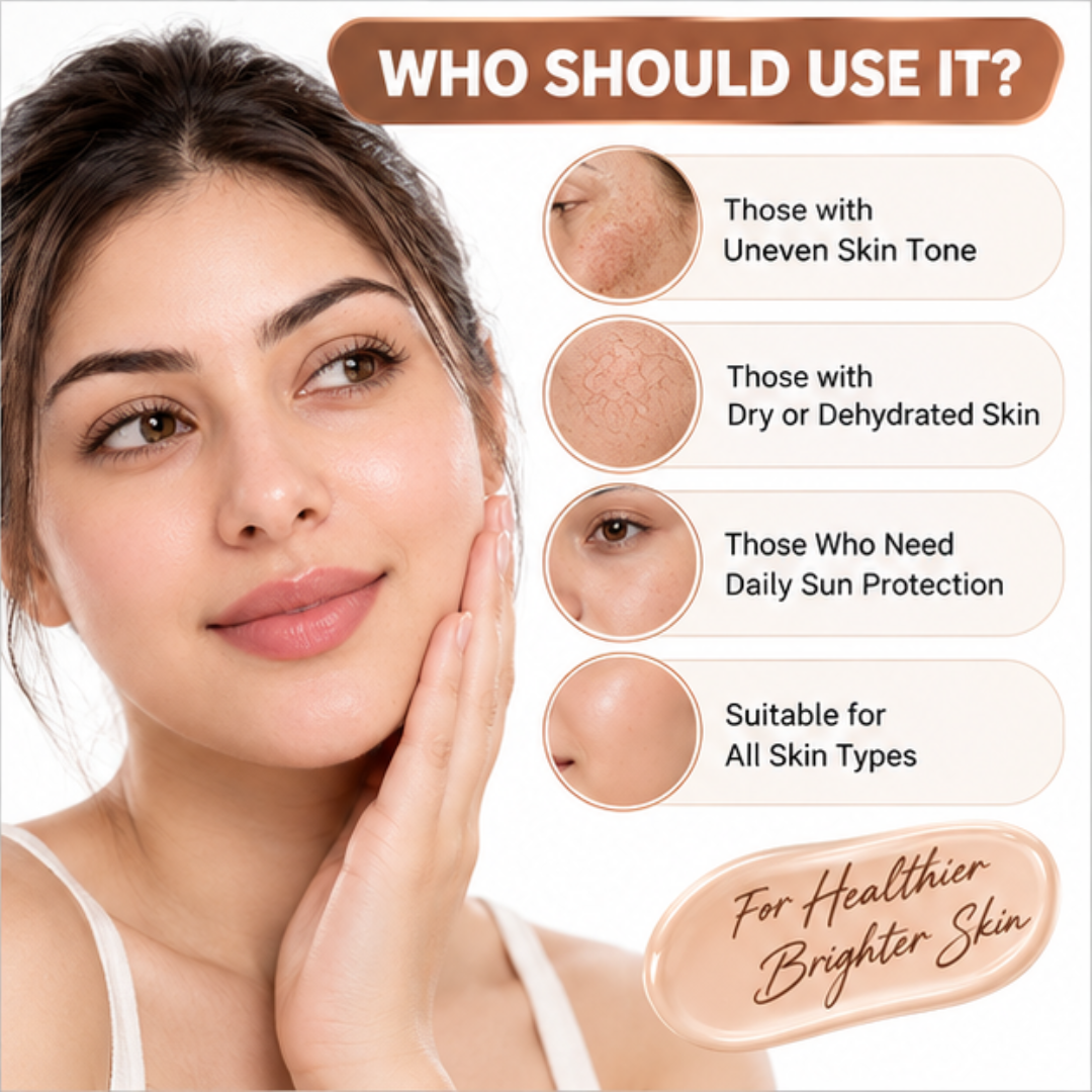 Deal of Clinique Glowy tinted Sunblock  + Moisturizing Spray – SPF 15 Broad Spectrum Makeup & Face Spray – Hydrates, Evens Skin Tone & Glowy fresh look