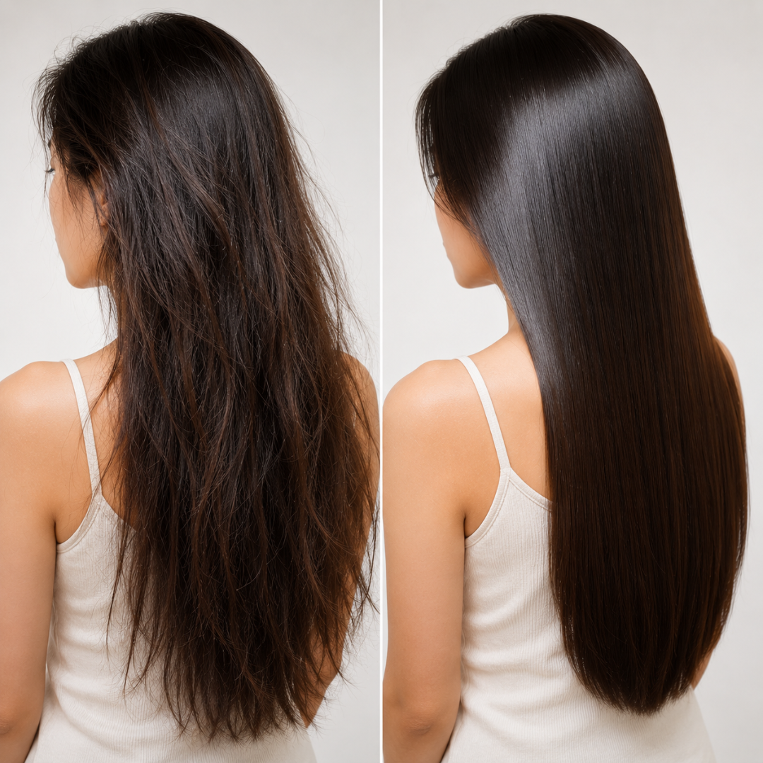 Lador Perfect Hair Fill-Up – Deep Repair, Shine & Smoothness – Salon Smooth Hair at Home – Repairs Damaged Hair, Reduces Frizz & Dryness, Strengthens Hair from Within